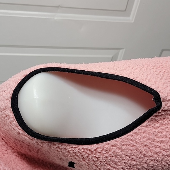 Victoria's Secret PINK Full Zip Sherpa Vest Jacket Smokey Rose Light Pink Size S - Picture 7 of 10